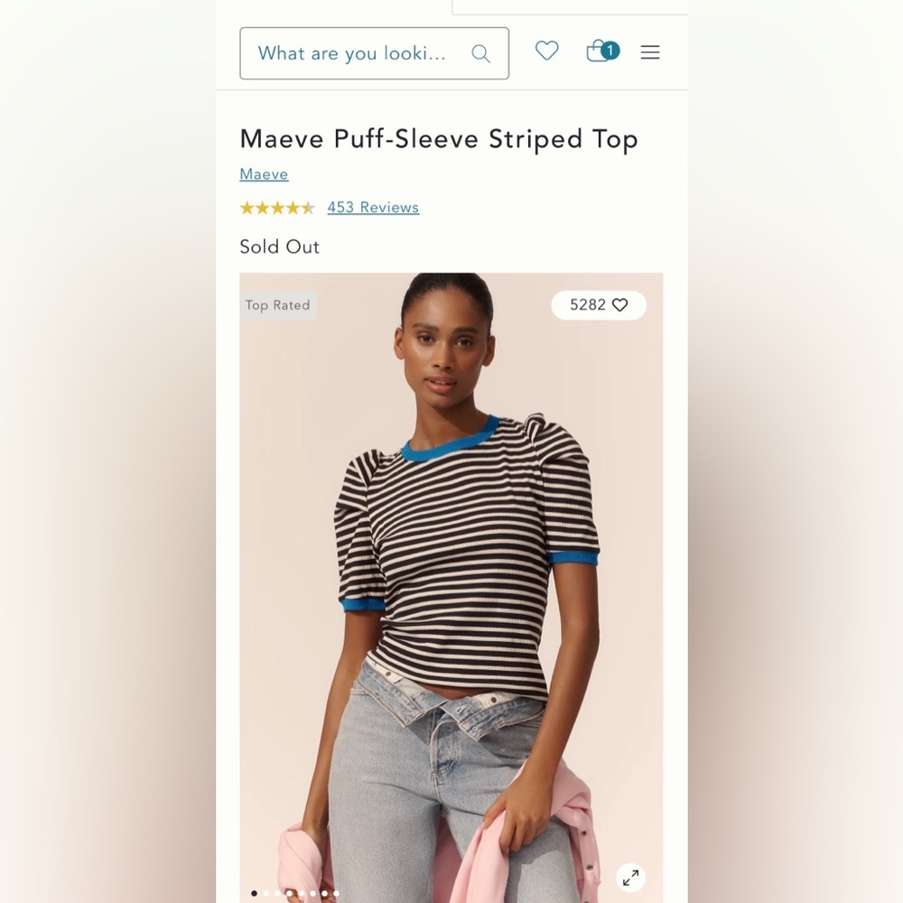 Maeve Puff-Sleeve Top